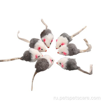 Игрушка кошачьей мыши кроликов с погремушкой